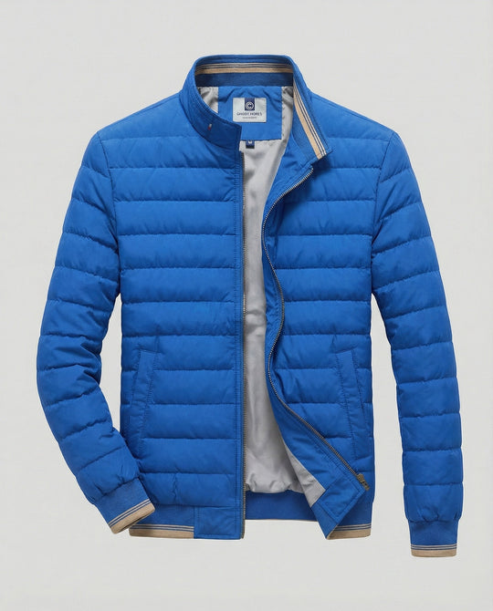 Herren Luxus Daunen-Pufferjacke - Warm & Stylisch