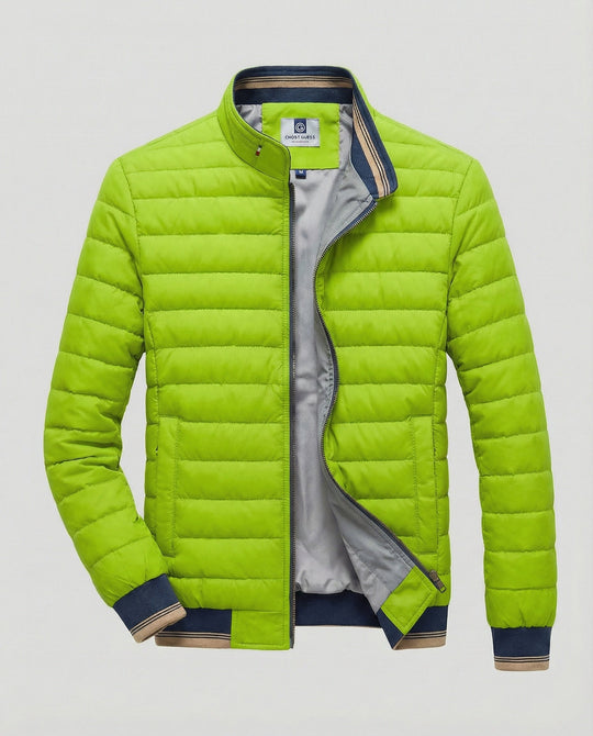Herren Luxus Daunen-Pufferjacke - Warm & Stylisch