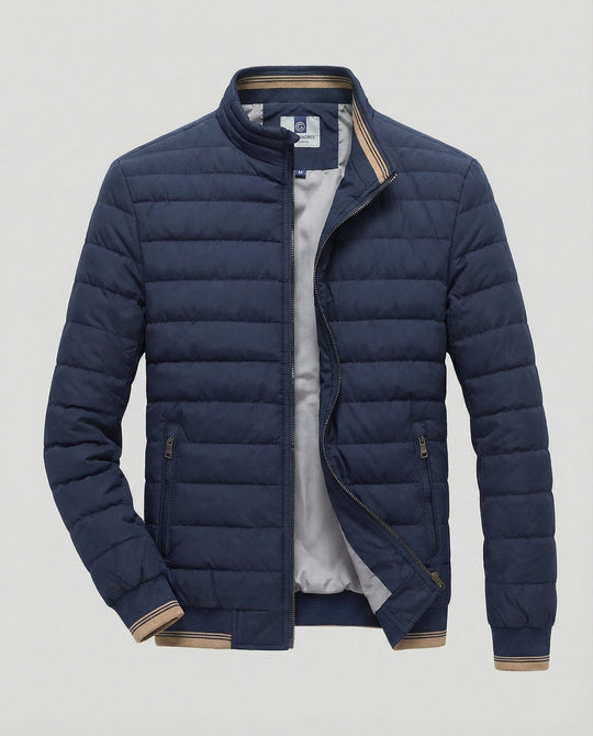 Herren Luxus Daunen-Pufferjacke - Warm & Stylisch