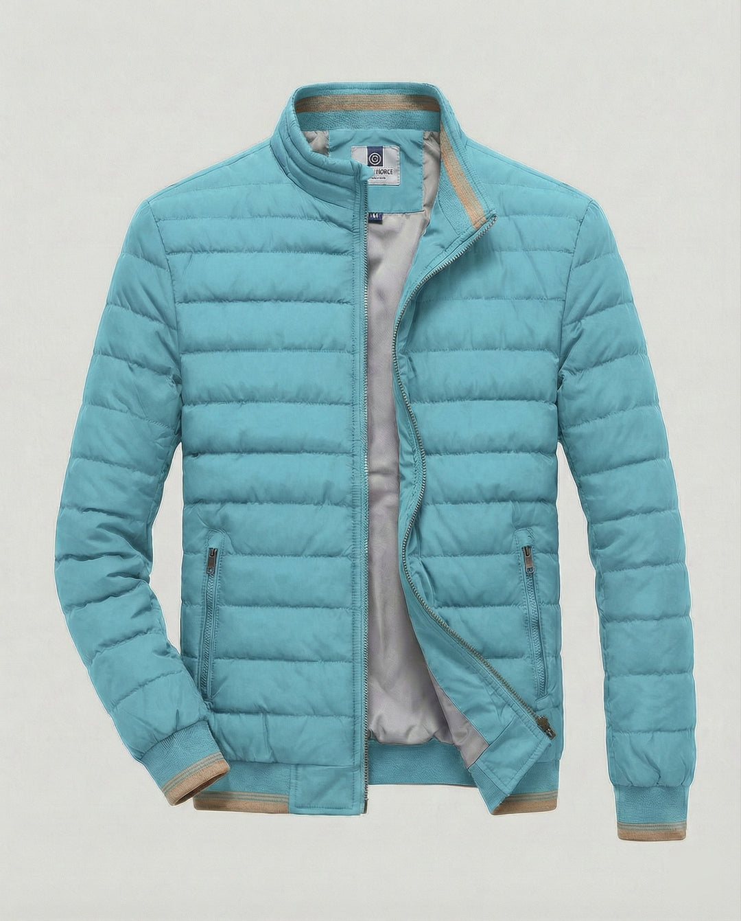 Herren Luxus Daunen-Pufferjacke - Warm & Stylisch