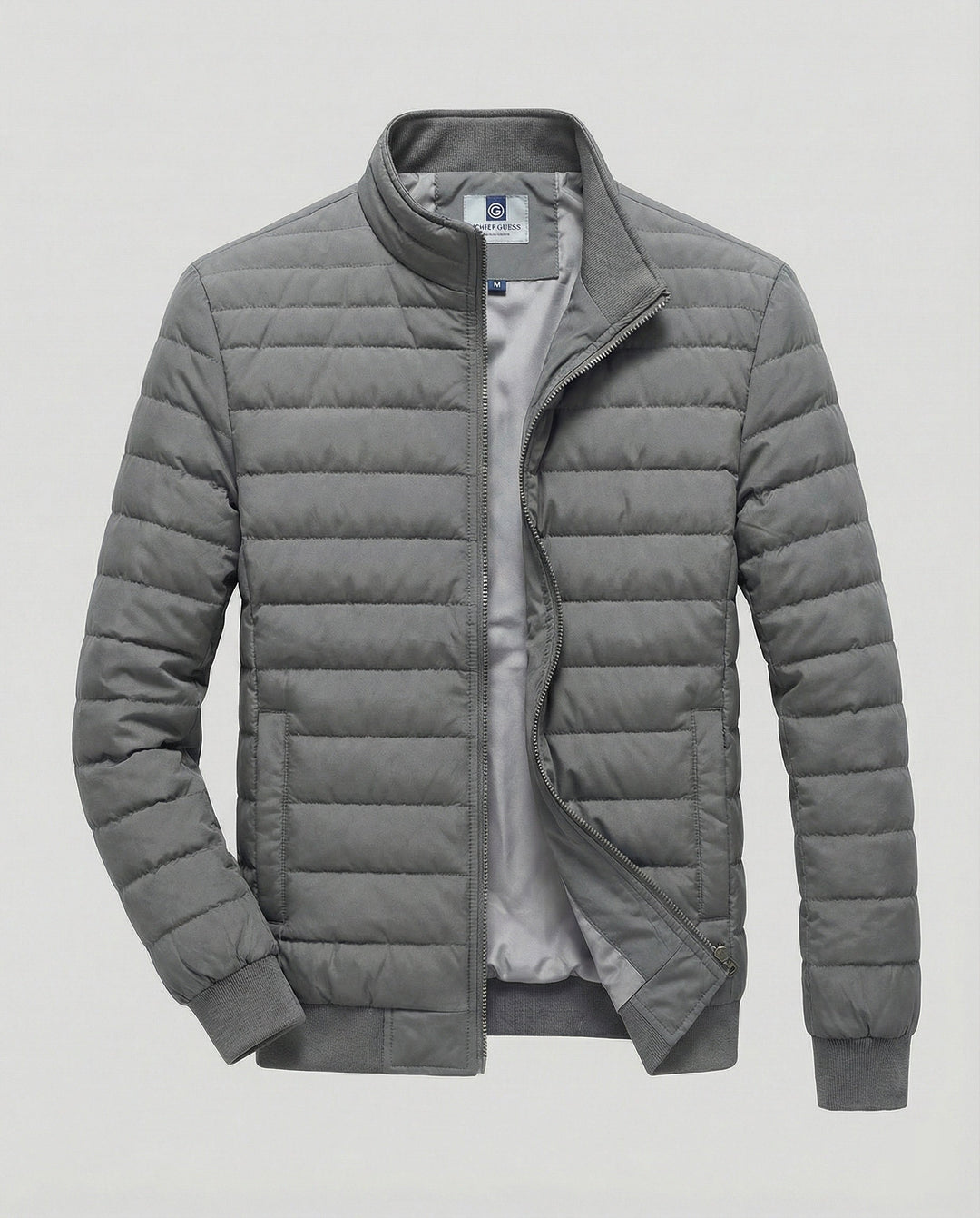 Herren Luxus Daunen-Pufferjacke - Warm & Stylisch