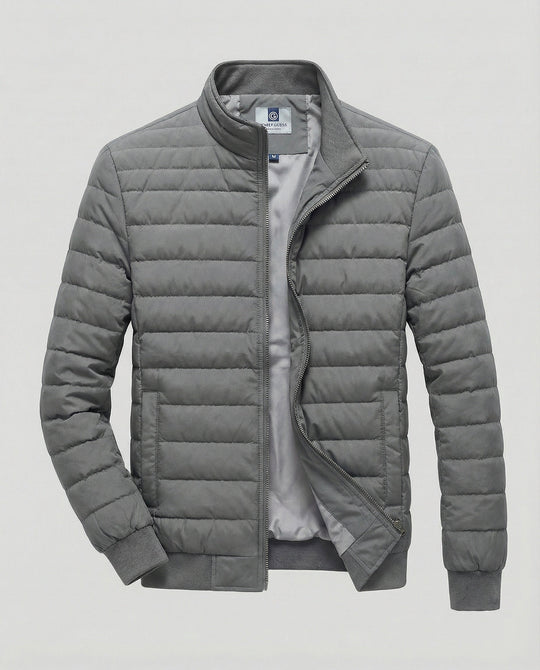 Herren Luxus Daunen-Pufferjacke - Warm & Stylisch
