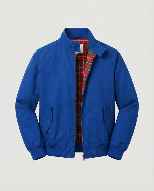 Herren Harrington-Jacke mit Reißverschluss