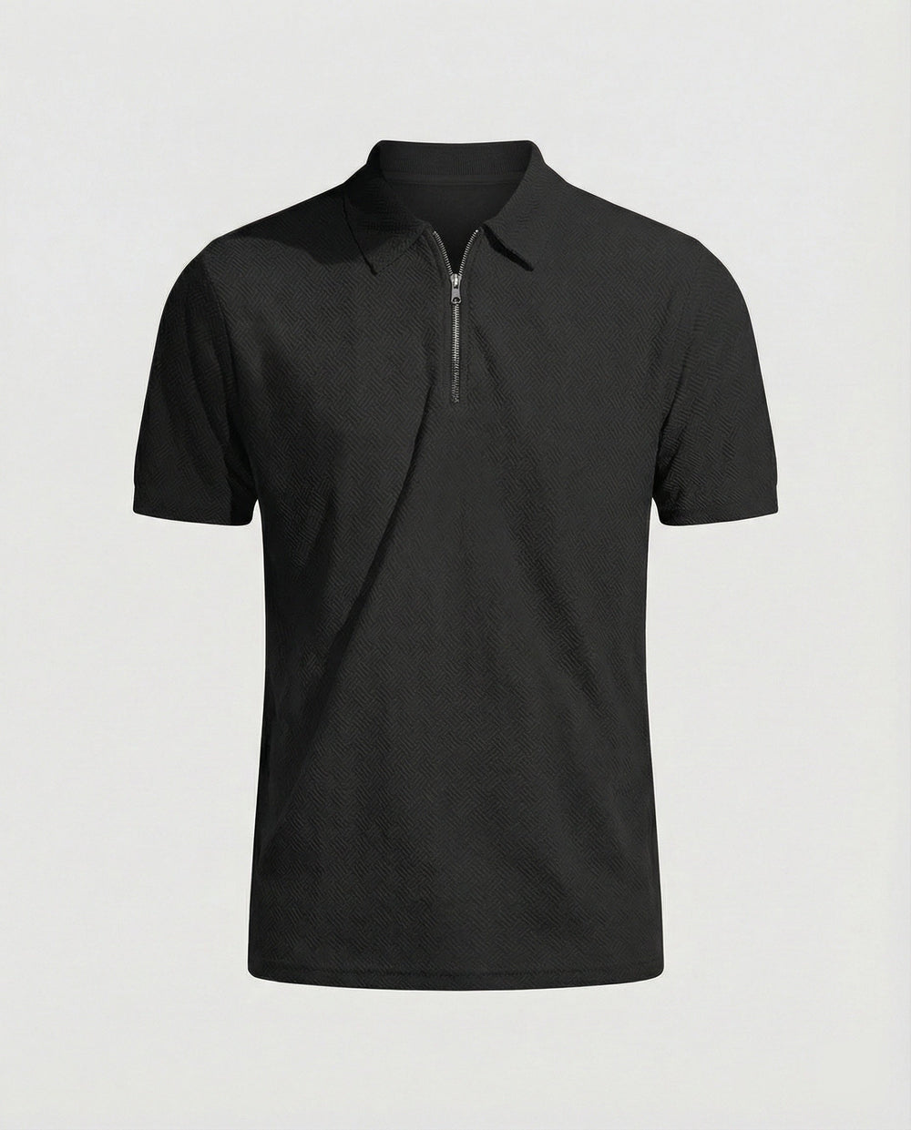 Herren Poloshirt mit Reißverschluss