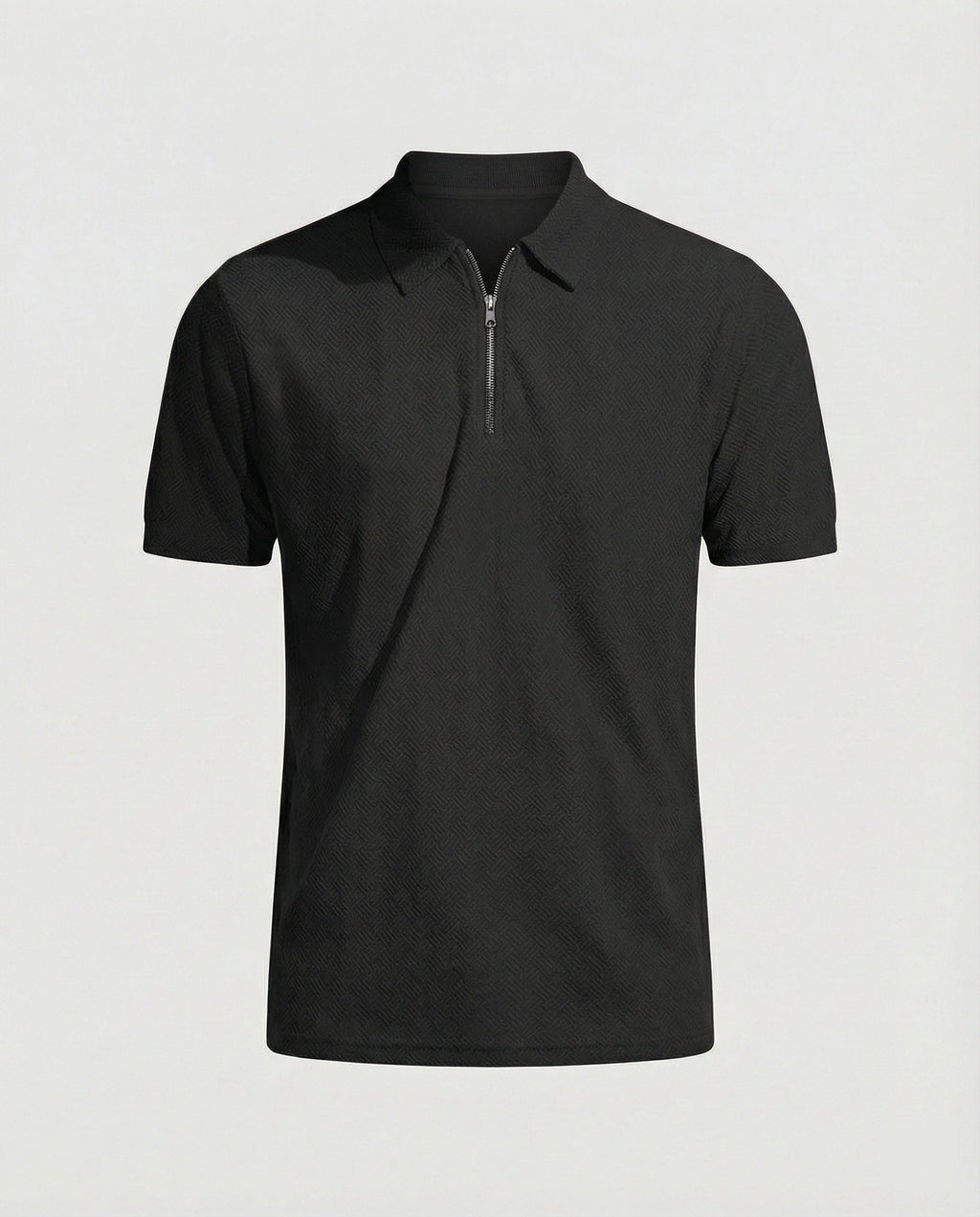 Herren Poloshirt mit Reißverschluss