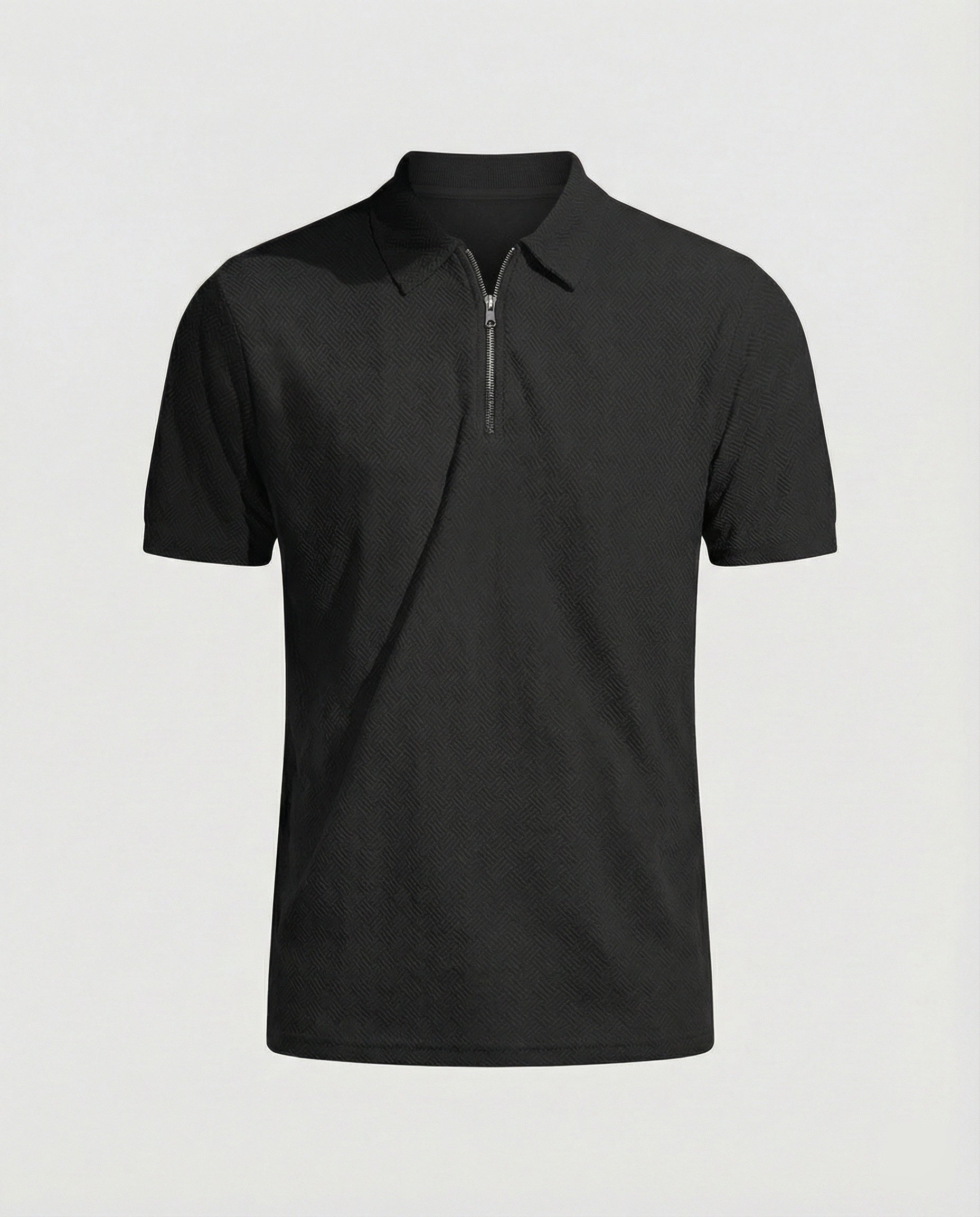 Herren Poloshirt mit Reißverschluss