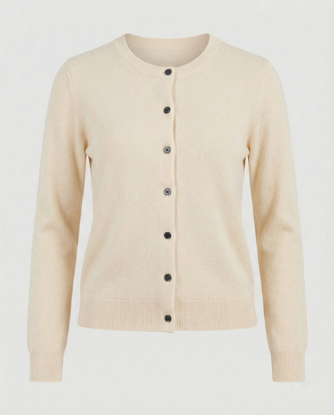 Damen Feinstrick Cardigan mit Knopfleiste und weichem Material