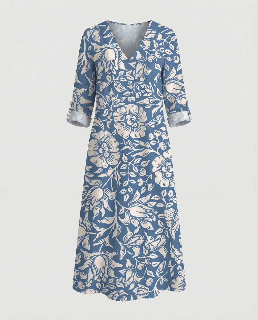 Boho Maxikleid Sommer Damen Taschen