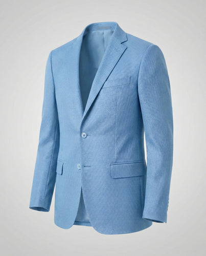 City Blazer Strukturstoff Herren
