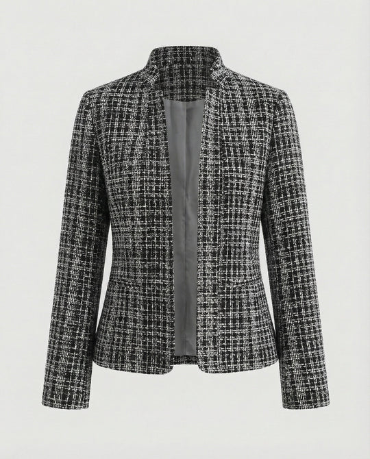 Damen Eleganter Blazer mit Tailliertem Schnitt