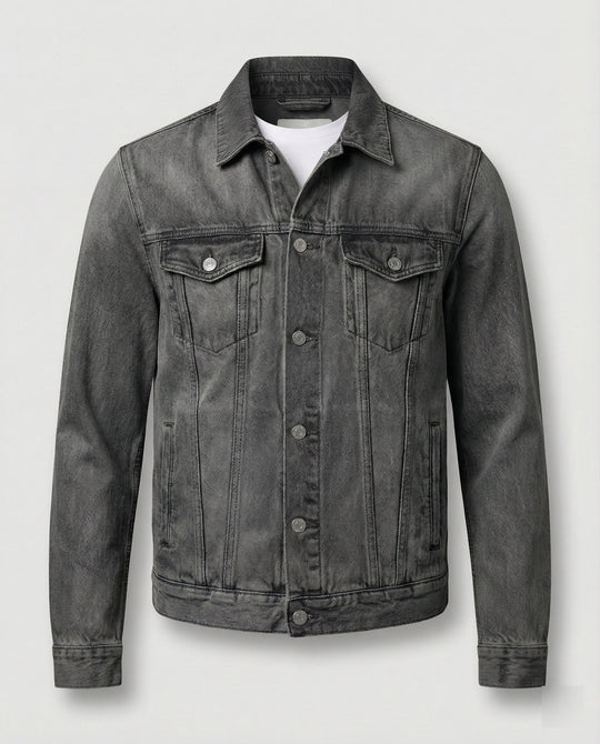 Unisex Jeansjacke Trucker Klassisch