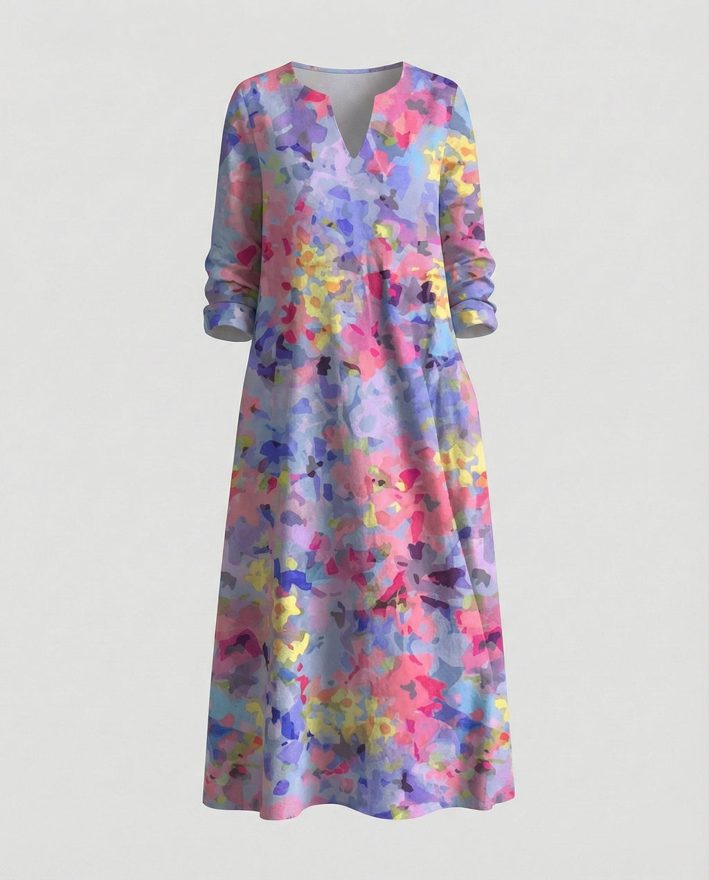 Boho Maxikleid Sommer Damen Taschen