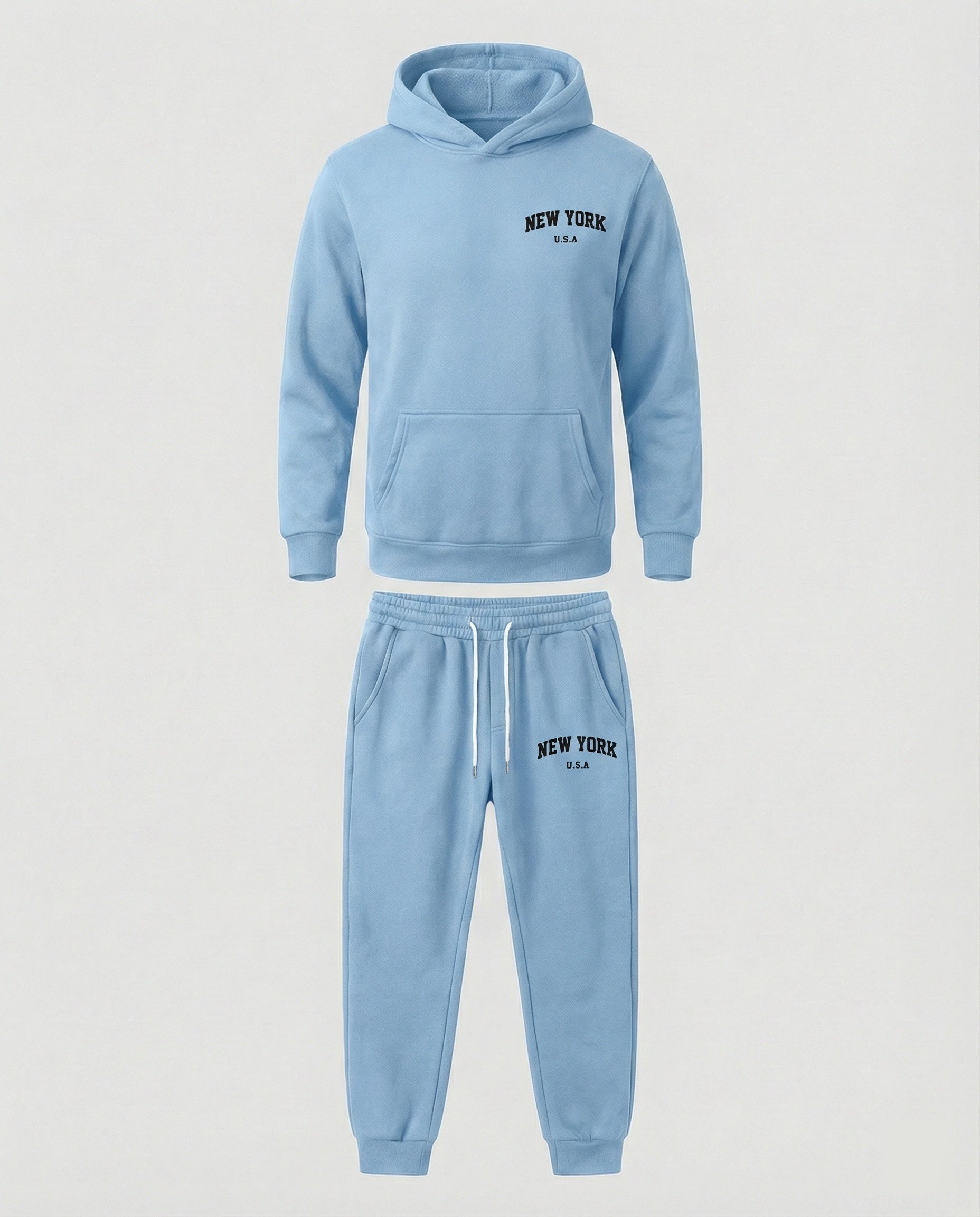 Herren Jogginganzug Herren Hoodie Set