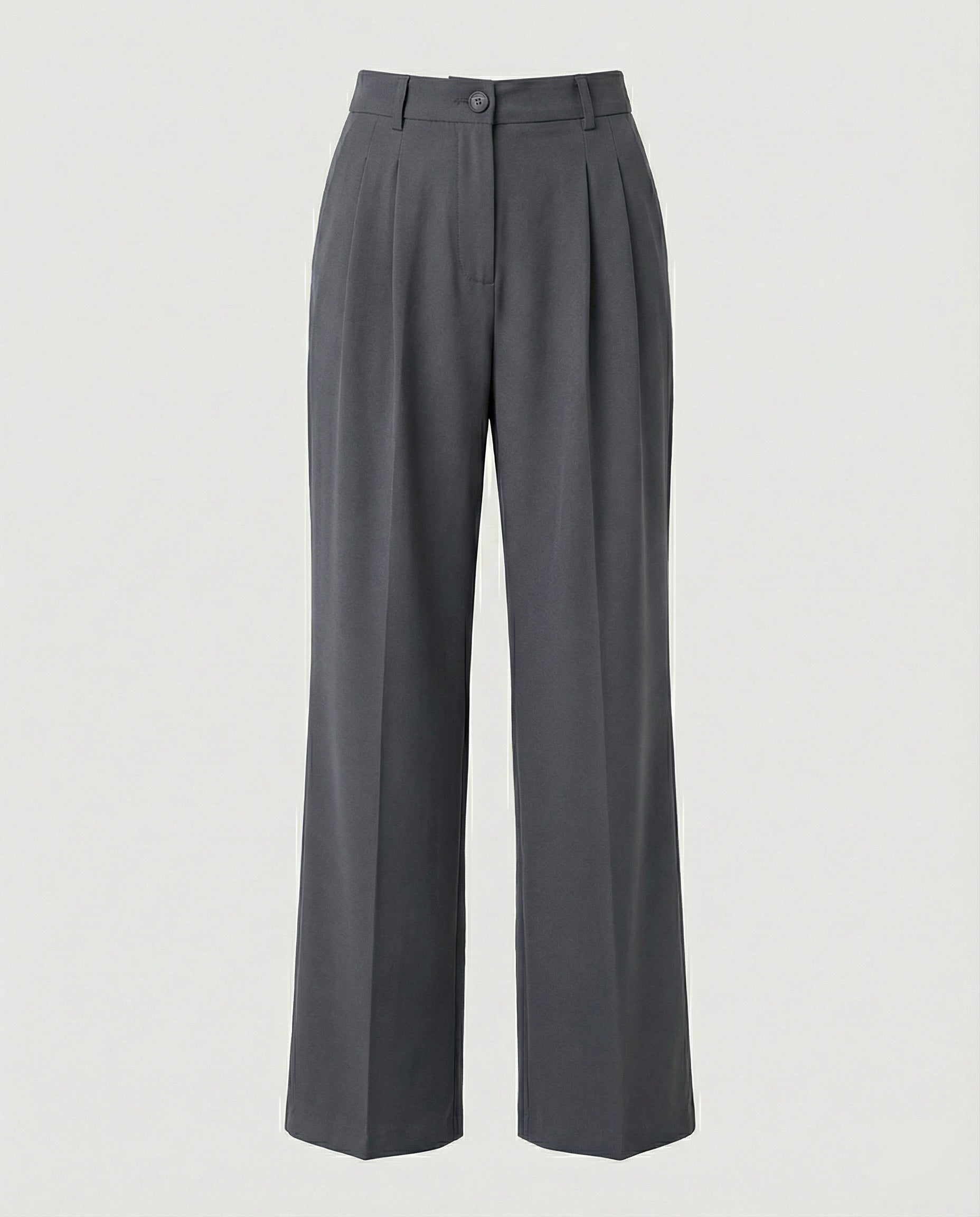 Damen Hochtaillierte Weite Hose