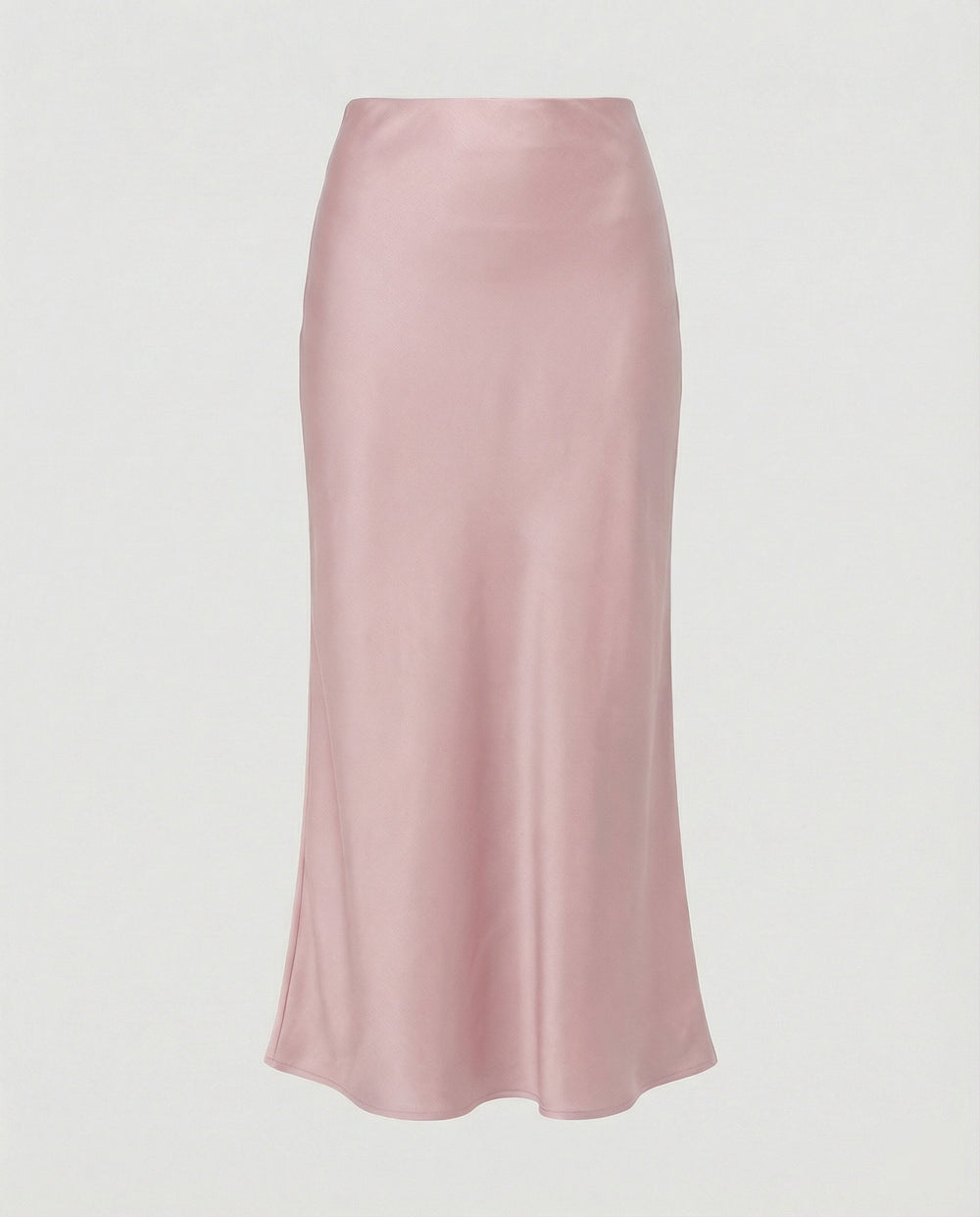 Damen Maxirock Satin High Waist