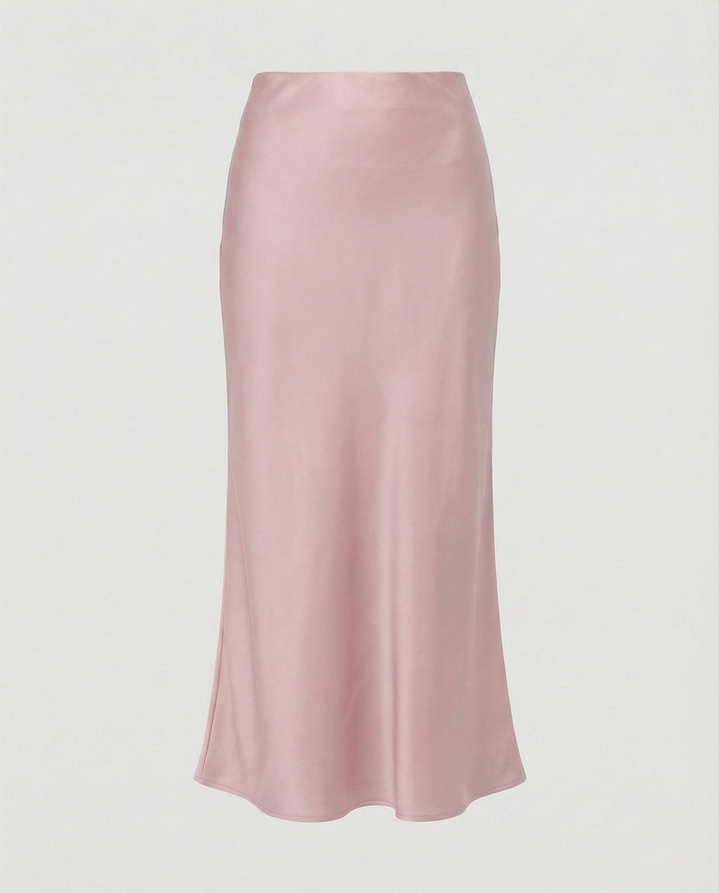 Damen Maxirock Satin High Waist