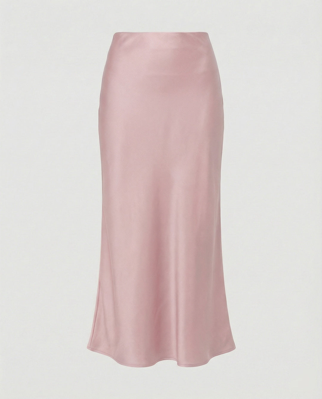 Damen Maxirock Satin High Waist