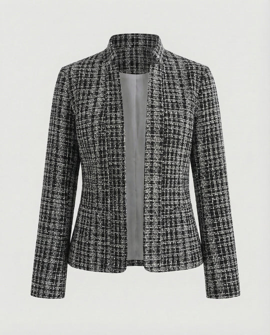 Damen Eleganter Blazer mit Tailliertem Schnitt