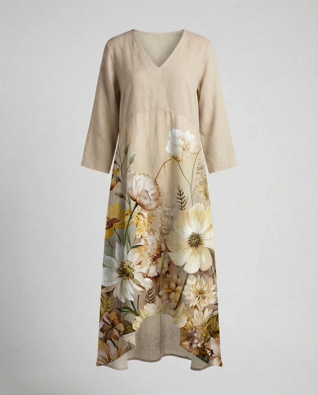Boho Maxikleid Sommer Damen Taschen