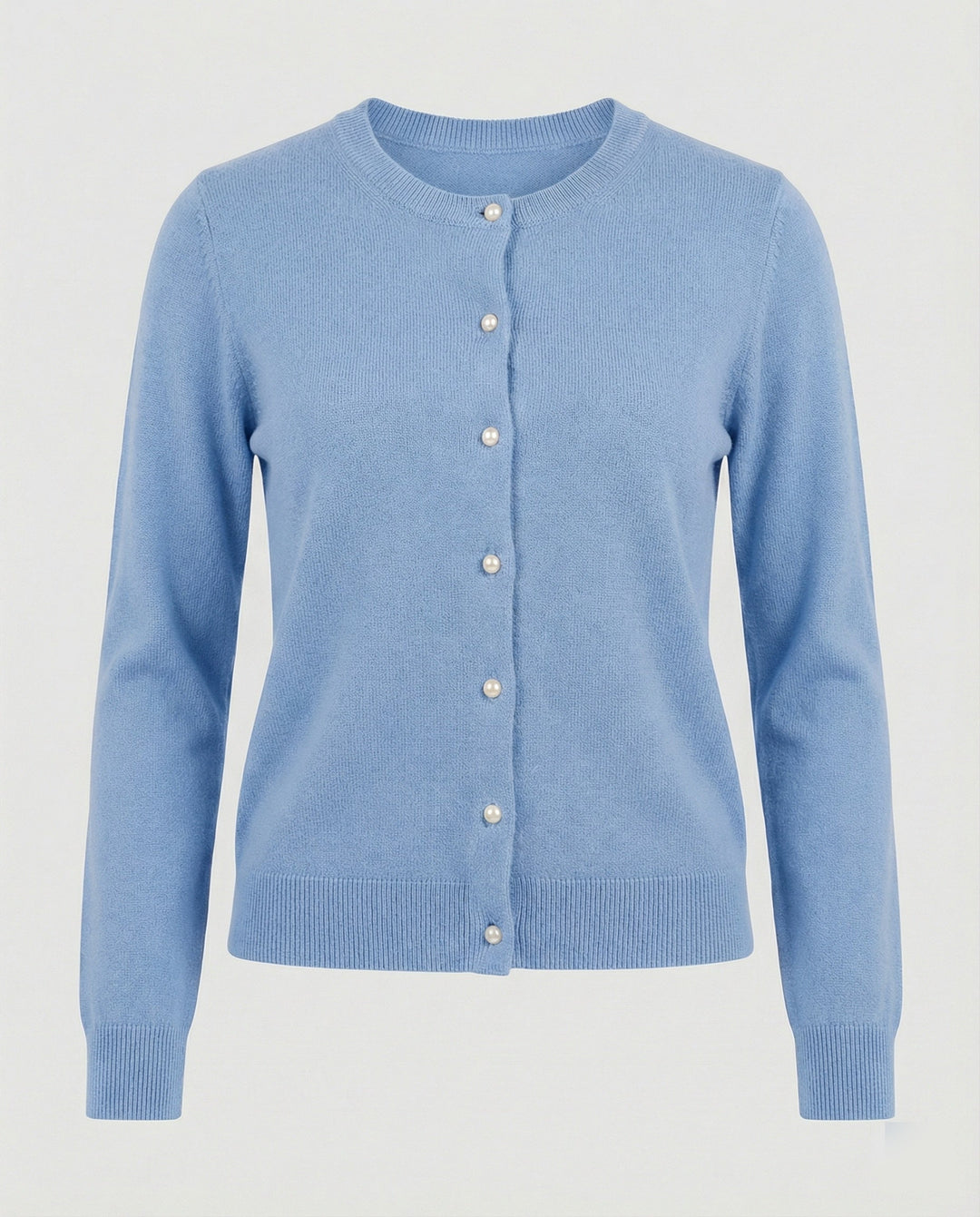 Damen Feinstrick Cardigan mit Knopfleiste und weichem Material