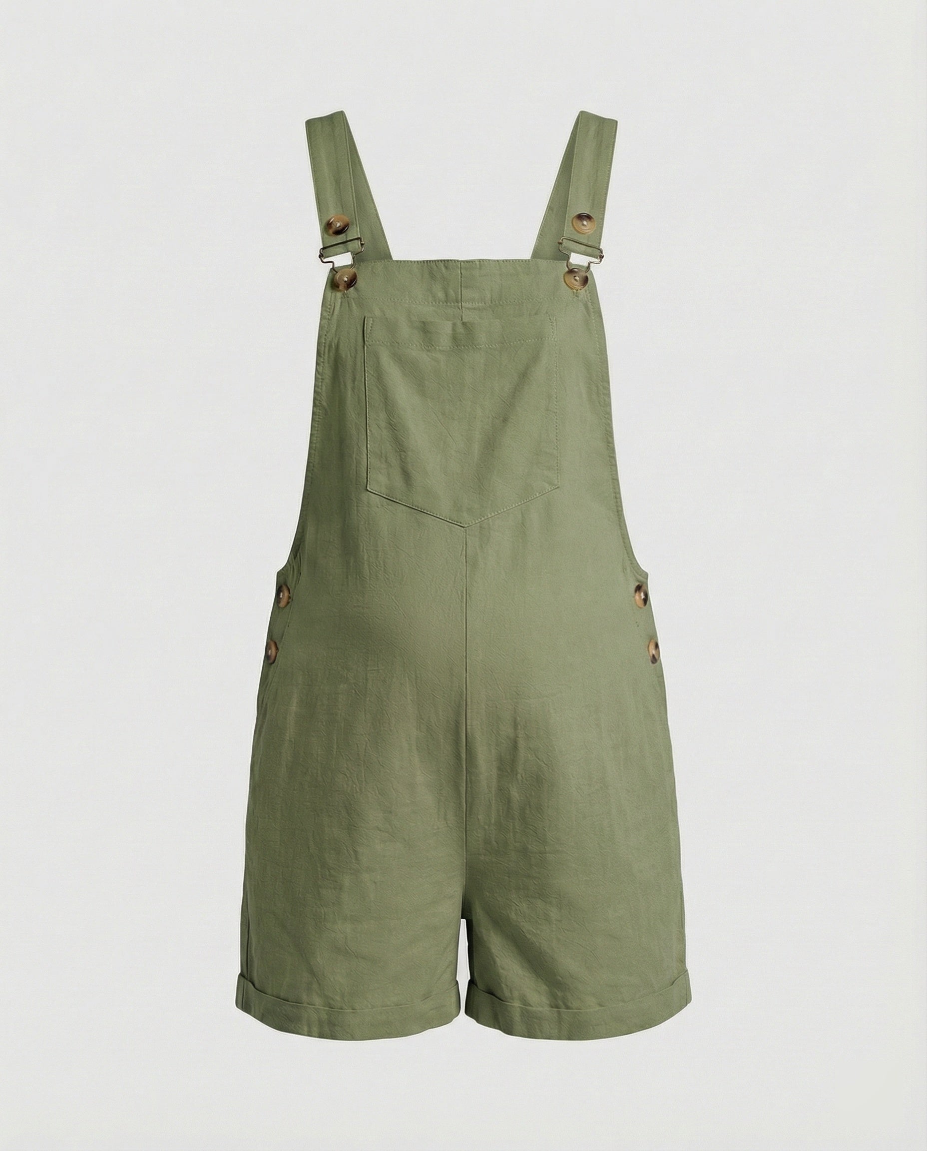 Damen Umstands Latzshorts