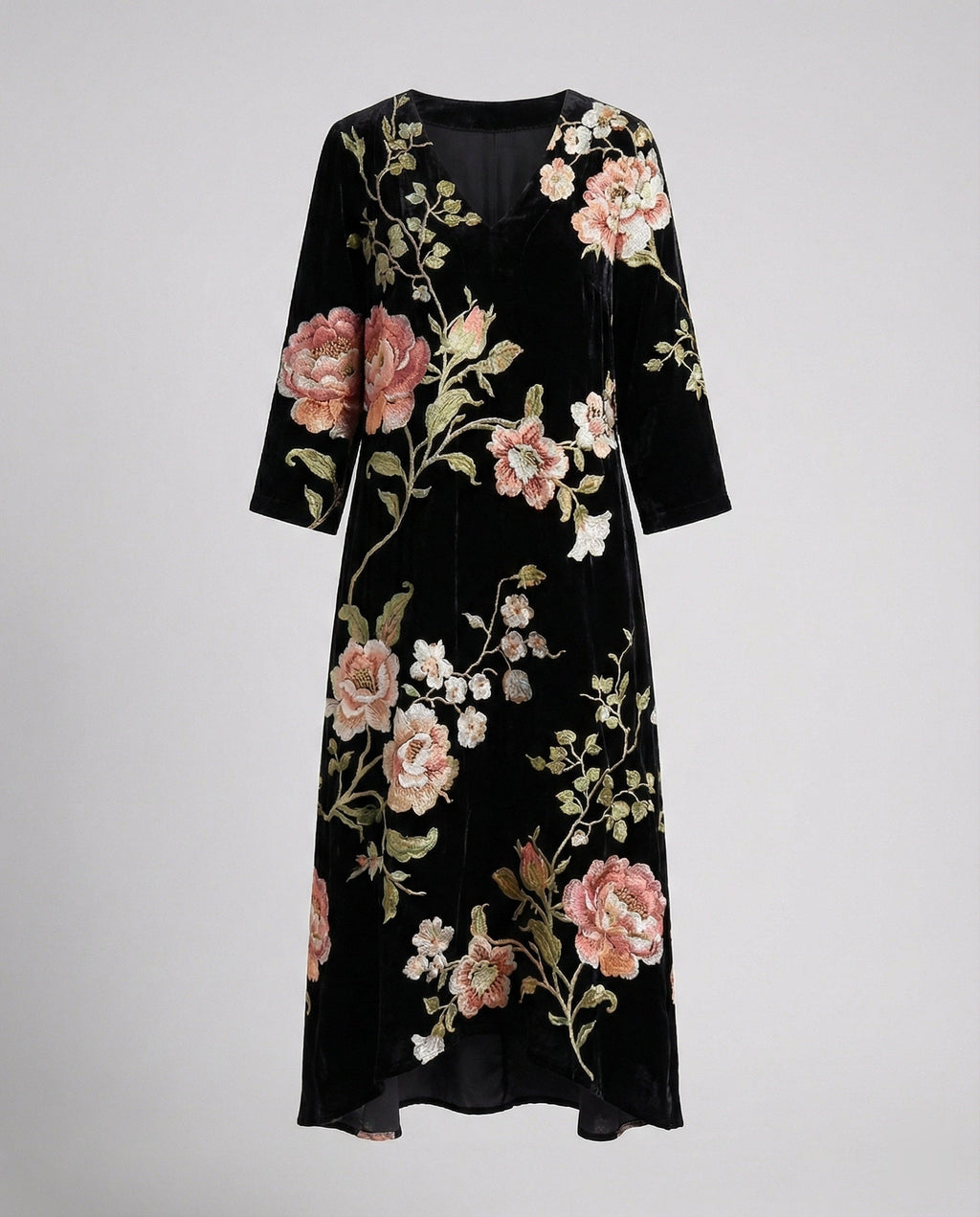 Boho Maxikleid Sommer Damen Taschen