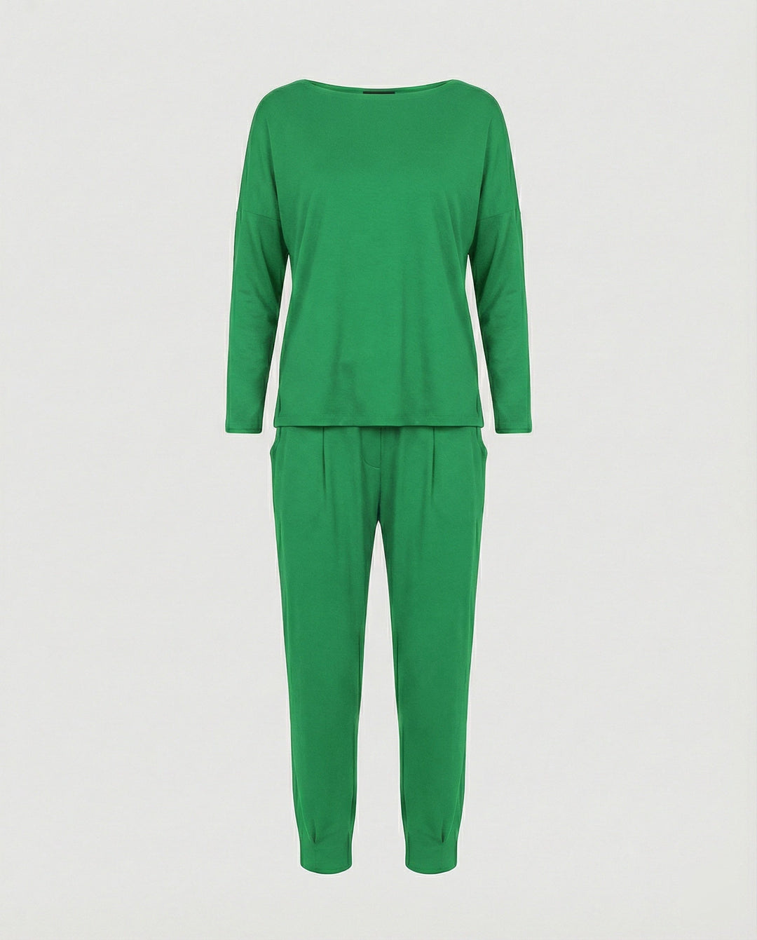 Jogginganzug Damen Lounge-Set mit weiten Ärmeln und Taschen