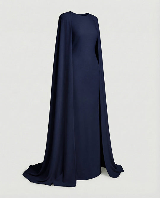 Damen Abendkleid elegant mit Cape