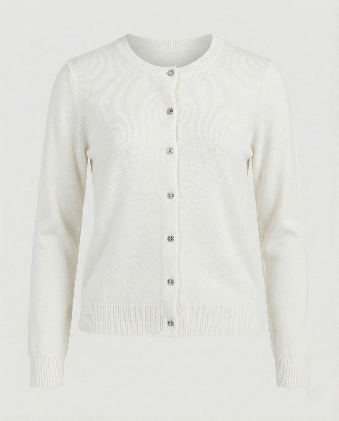 Damen Feinstrick Cardigan mit Knopfleiste und weichem Material