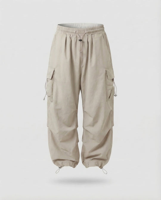 Damen Cargo Hose Leicht Weit