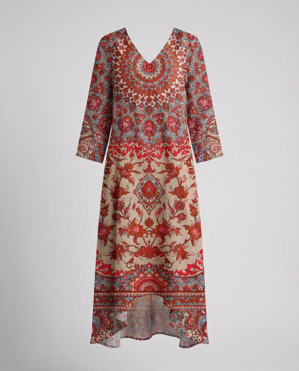 Boho Maxikleid Sommer Damen Taschen