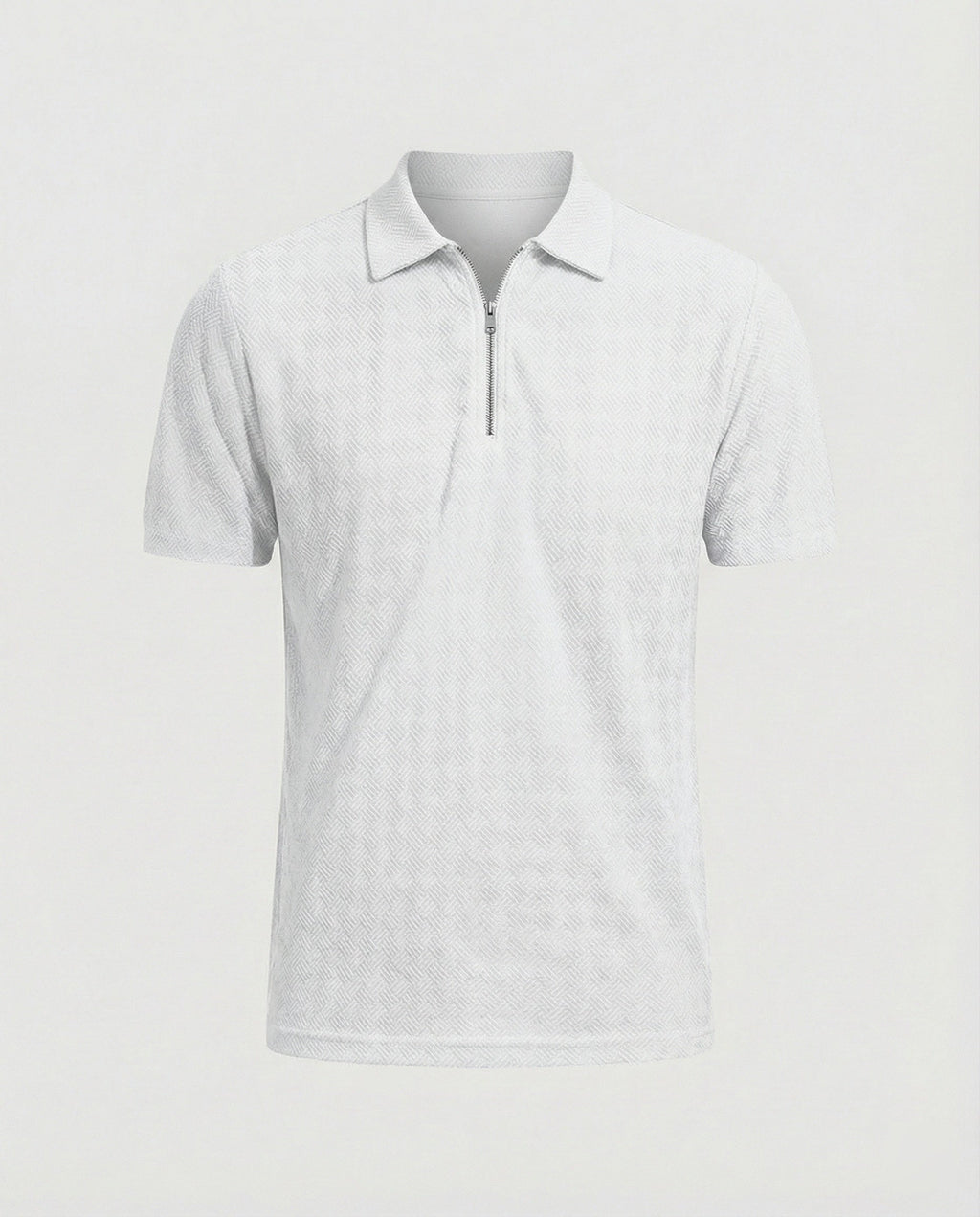 Herren Poloshirt mit Reißverschluss