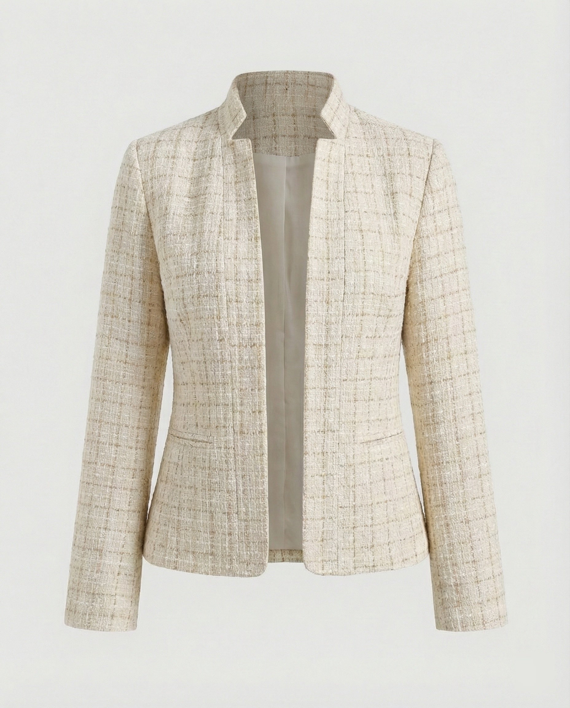 Damen Eleganter Blazer mit Tailliertem Schnitt