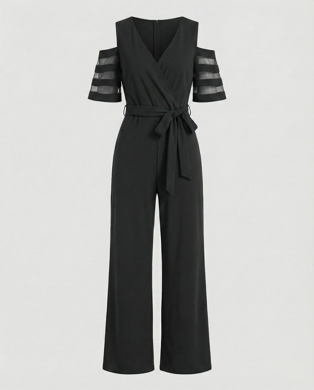 Damen Jumpsuit schulterfrei elegant