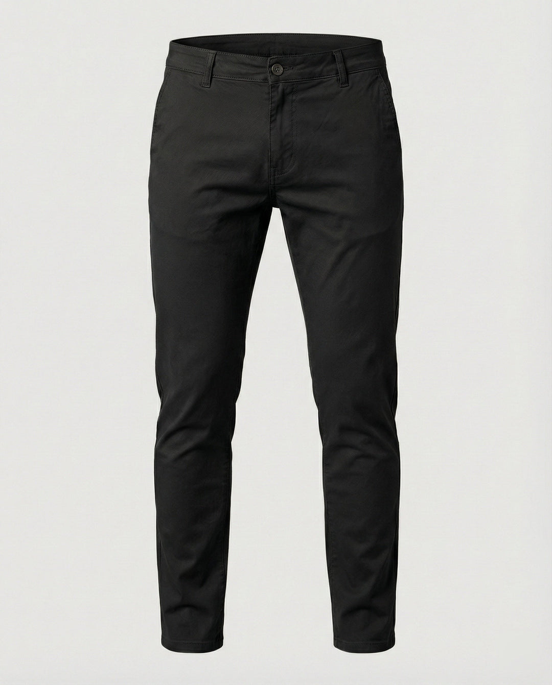 Herren Chinohose Slim Fit mit Elastikbund