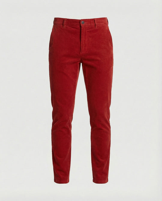 Herren Slim Fit Hose mit Elastikbund