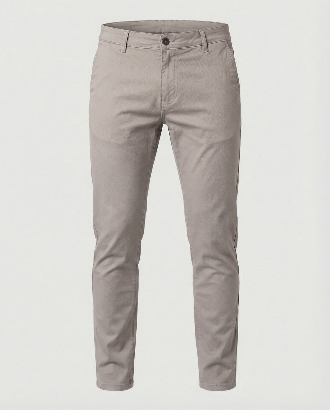 Herren Chinohose Slim Fit mit Elastikbund