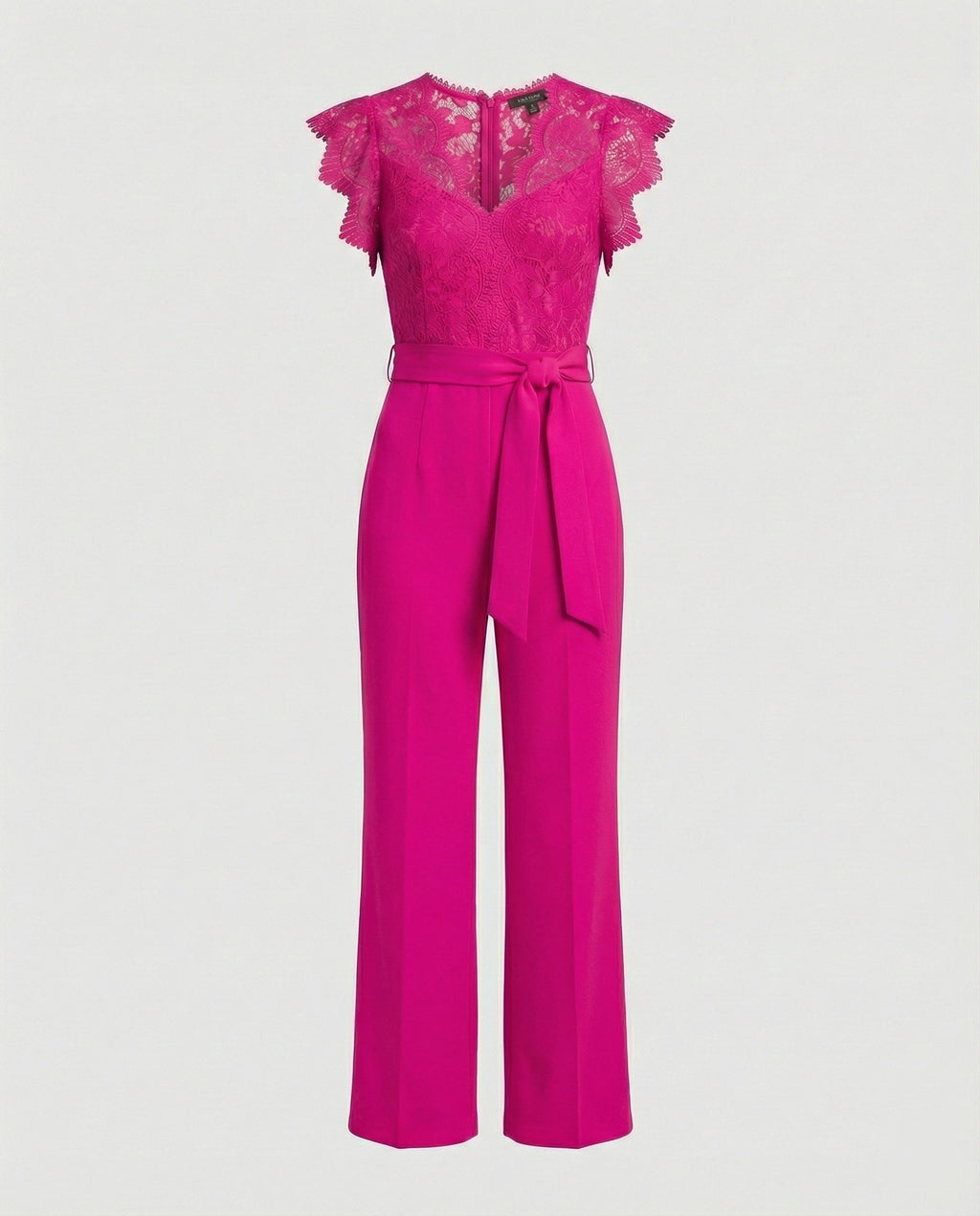 Damen Jumpsuit Spitze elegant weit