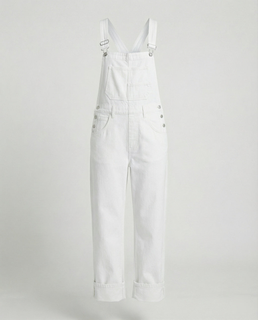 Damen Latzhose Jeans gerade