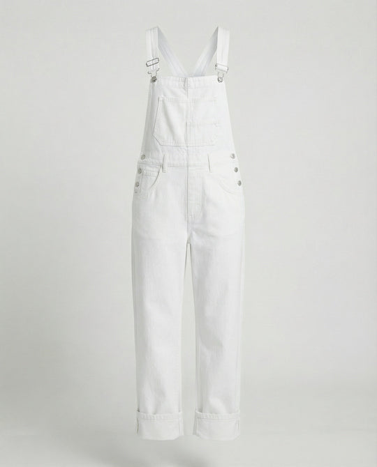Damen Latzhose Jeans gerade