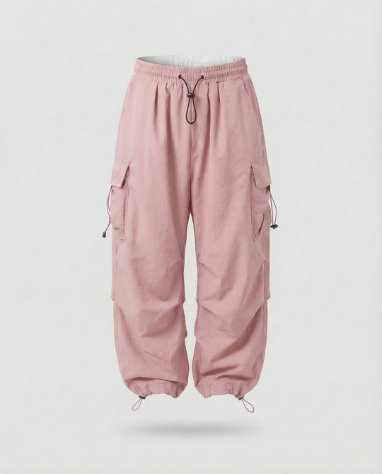 Damen Cargo Hose Leicht Weit