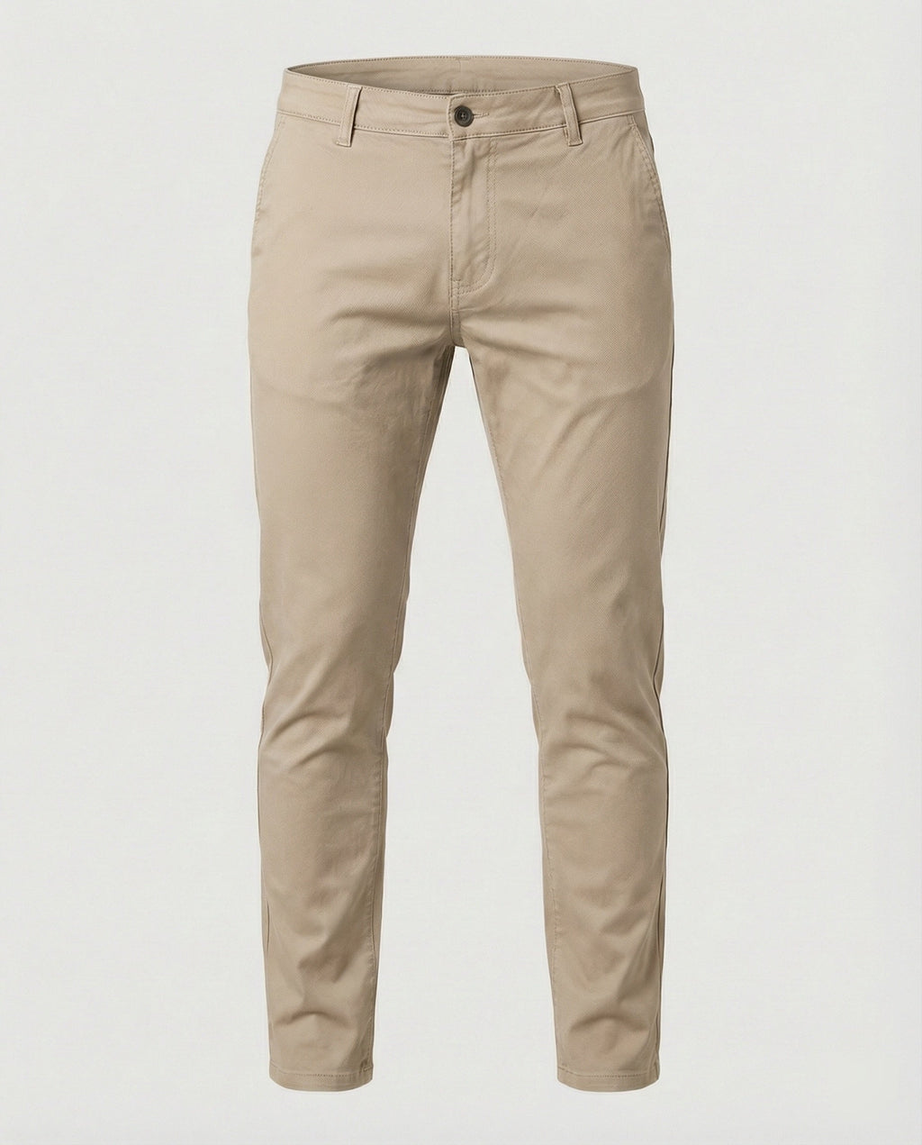 Herren Chinohose Slim Fit mit Elastikbund