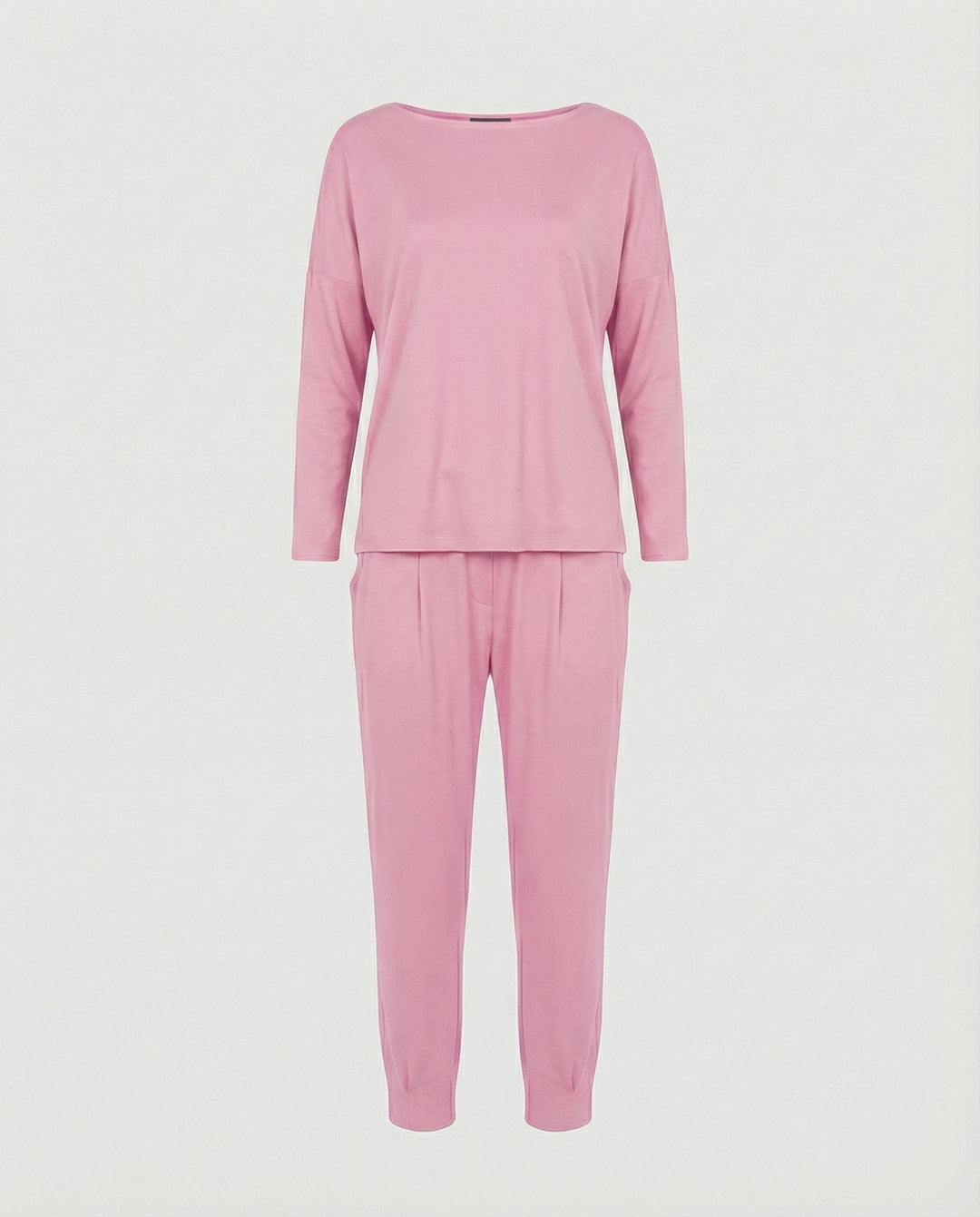 Jogginganzug Damen Lounge-Set mit weiten Ärmeln und Taschen