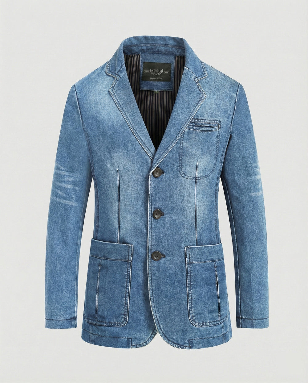 Herren Blazer Herren unstrukturiert