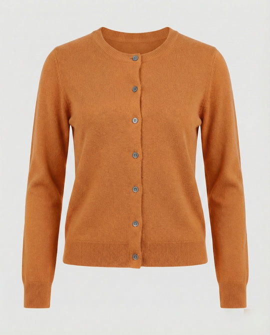 Damen Feinstrick Cardigan mit Knopfleiste und weichem Material