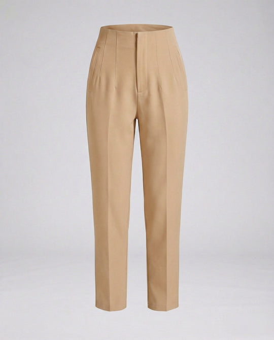 Freizeitkleidung Damen Anzughose High Waist