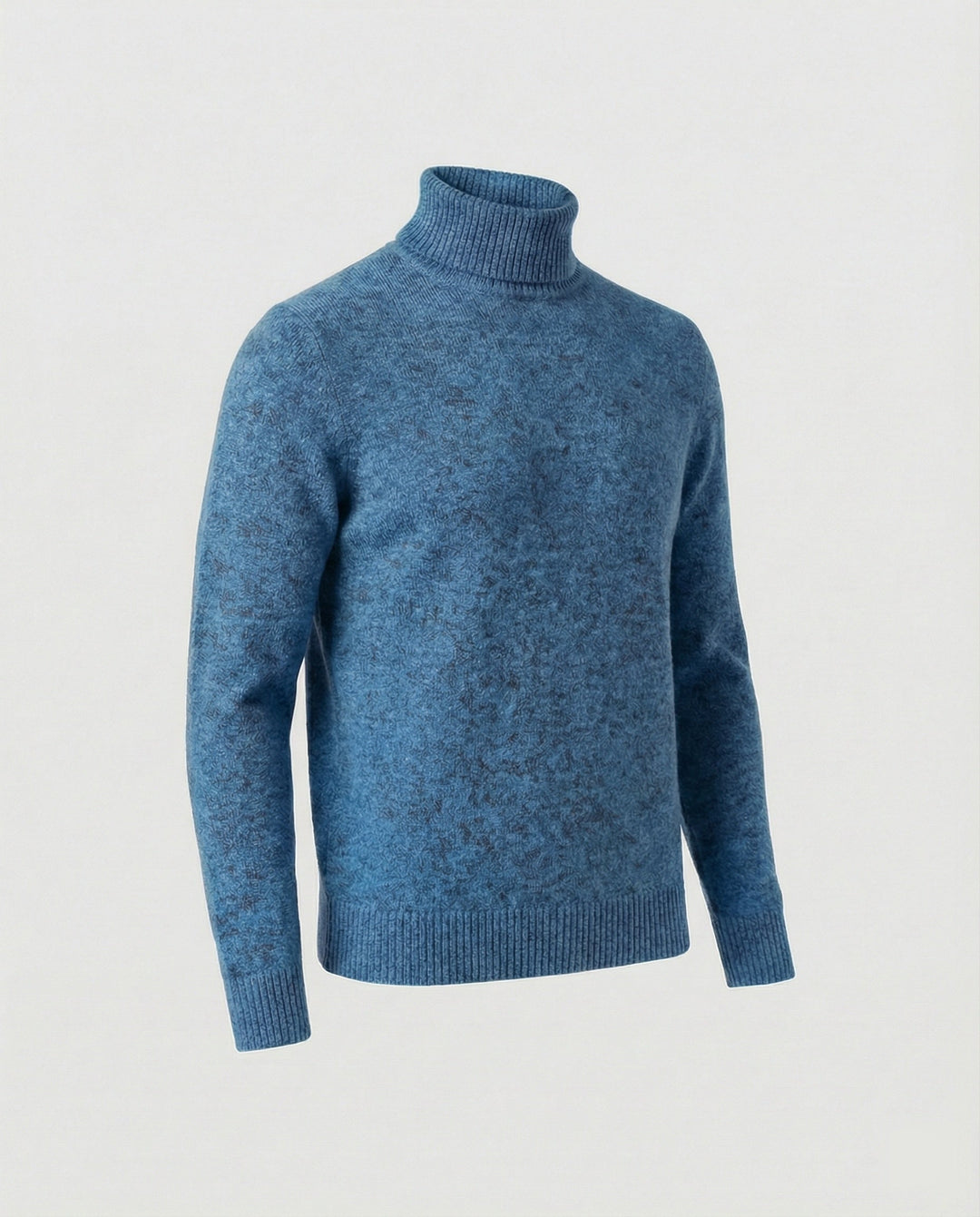 Herren Rollkragenpullover aus weichem Merinowolle