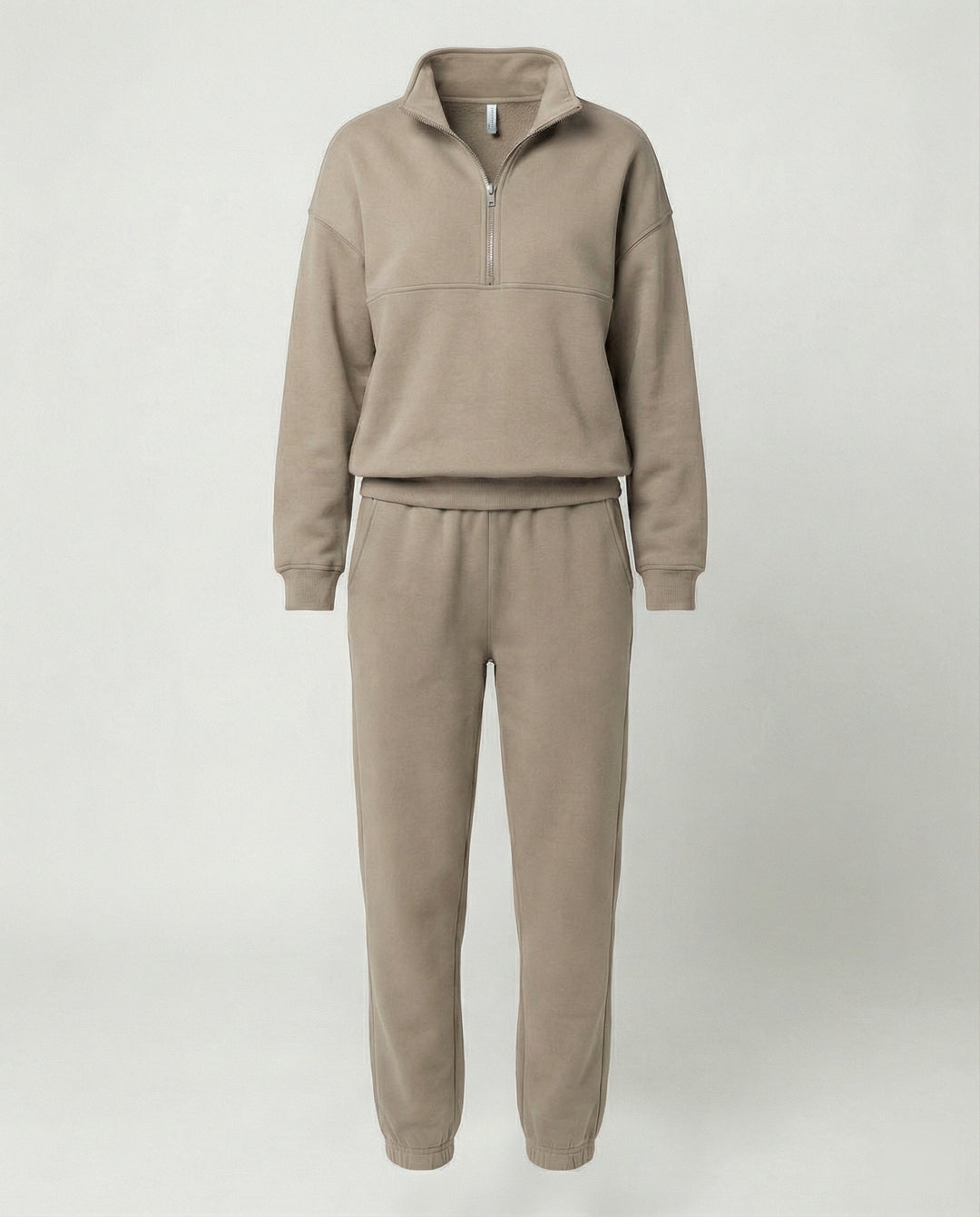 Jogginganzug Damen sportlich mit Zip-Hoodie und Jogginghose