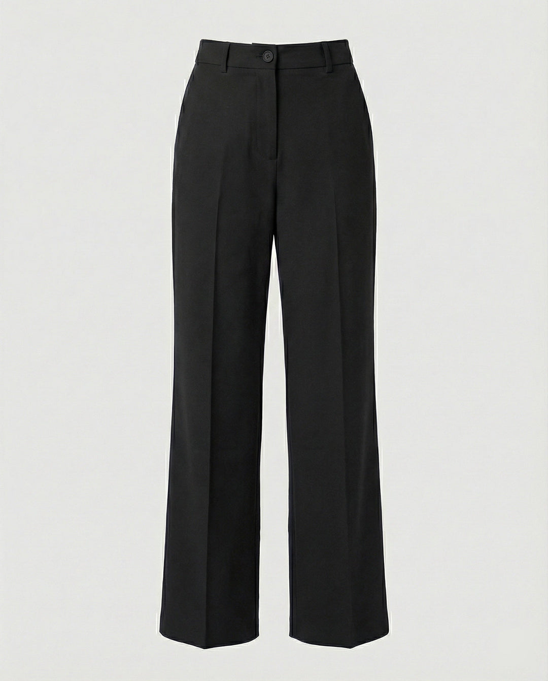 Damen Hochtaillierte Weite Hose