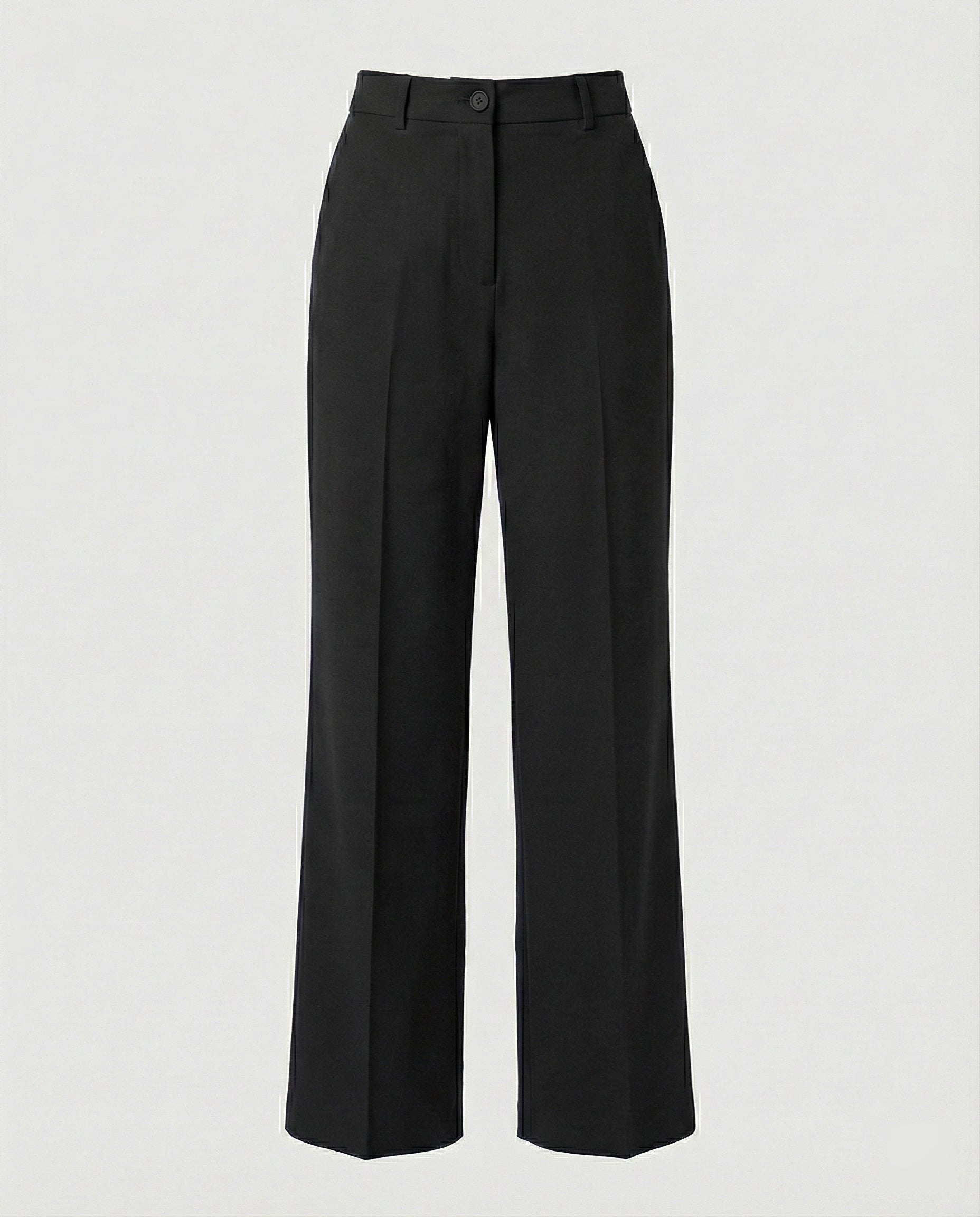 Damen Hochtaillierte Weite Hose